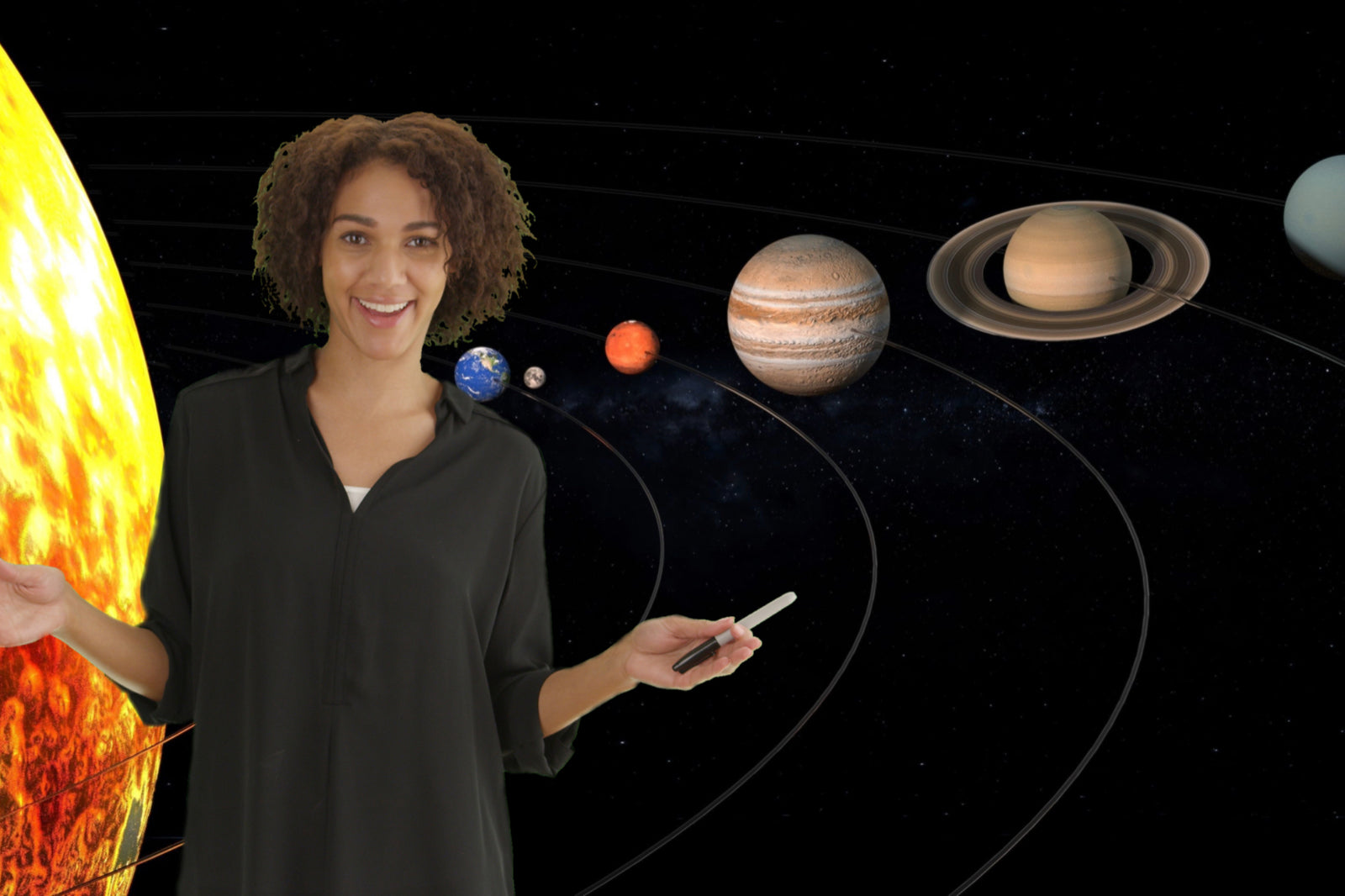 Green Screen and Chromakey Backdrop for classrooms, school, Content Creators