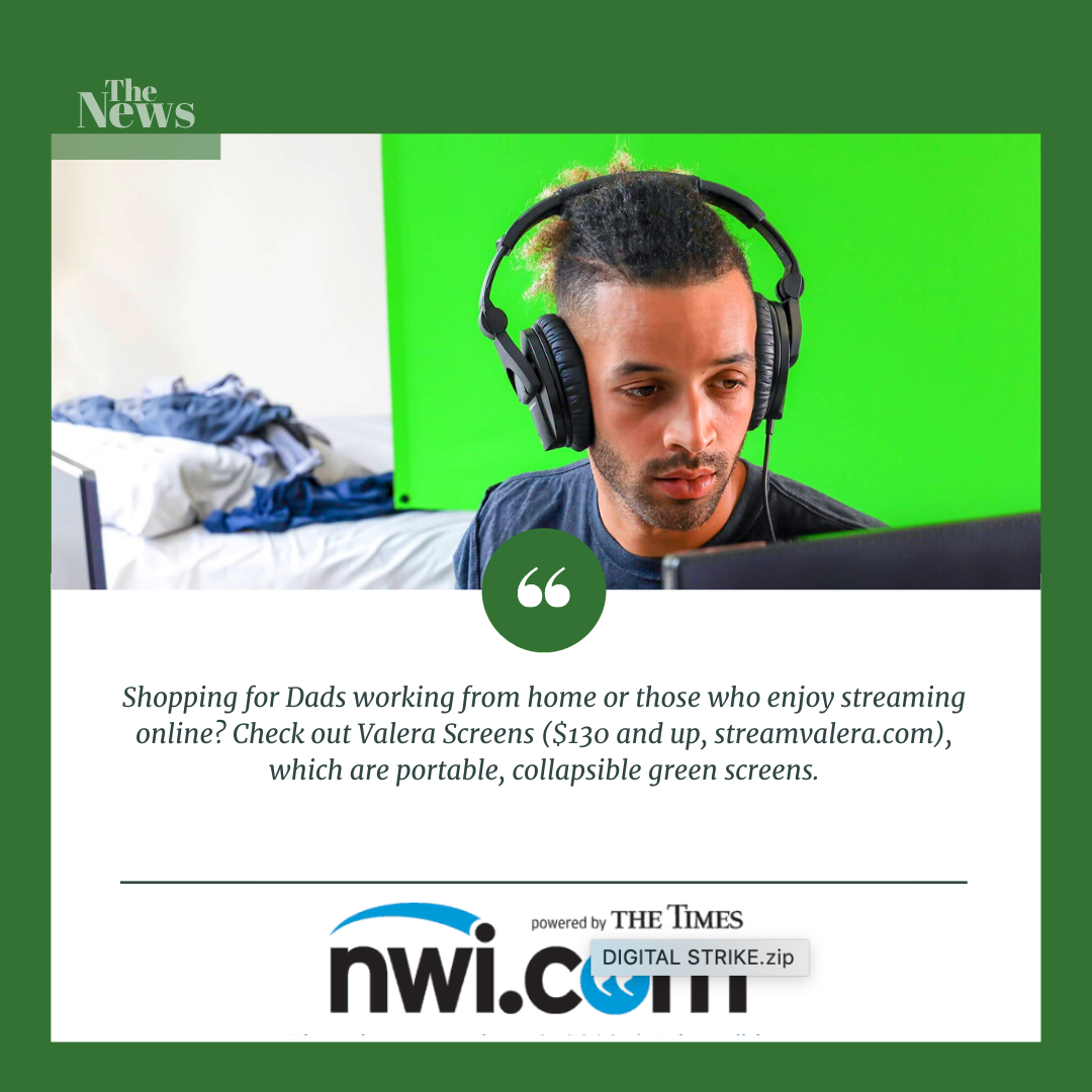 Valera Screens in the Northwest Indiana Times Holiday Round Up