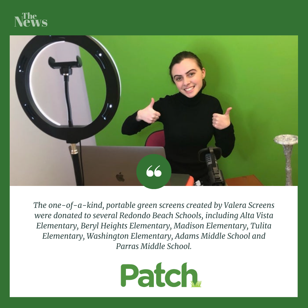 Valera Screens featured on Patch.com