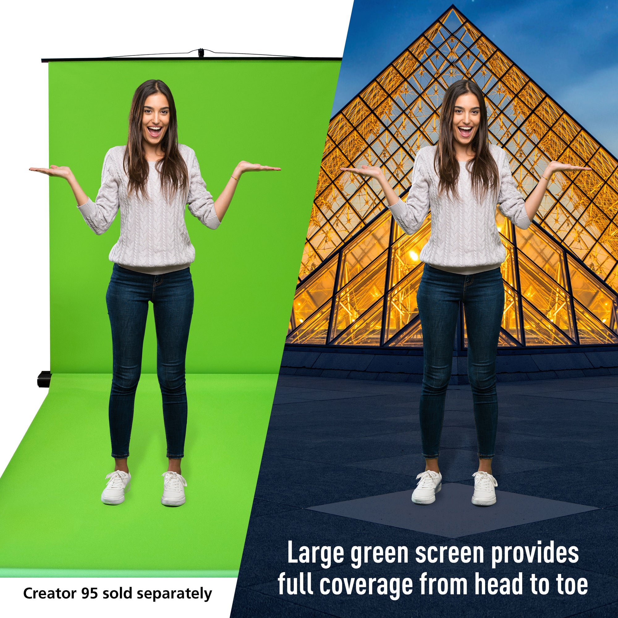 Valera Green Screen Floor Mount Kit for Creator 95