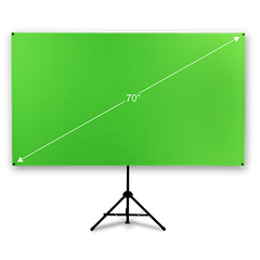 Explorer 70-inch Pop-Up Green Screen with Tripod Stand | Valera